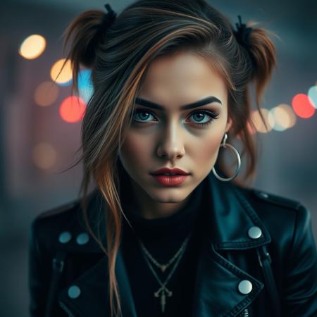a girl,Mysterious, Confident, Fearless, Rebel, Edgy, Chic, Bold, Indie, Untamed, Vivid, Sharp, Dynamic, Stylish, Magnetic, Unstoppable,