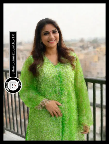 Salwar Kameez QWEN By Sarcastic TOFU