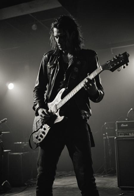 realism, epic world, brutal rocker, faded film, desaturated, award winner art, artstation, 35mm photo, grainy, vignette, vintage, lomography, stained, highly detailed, found footage, highly detailed, volumetric, dramatic lighting