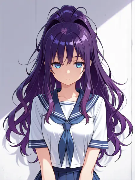 Wide Ponytail