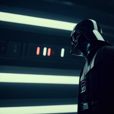 cinematic film still of  <lora:Darth Vader:1.5>
Darth Vader a star wars scene with a man on a spaceship in star wars universe, shallow depth of field, vignette, highly detailed, high budget, bokeh, cinemascope, moody, epic, gorgeous, film grain, grainy