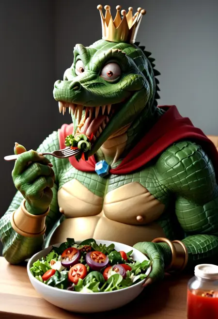 Women Laughing Alone With Salad | Pony