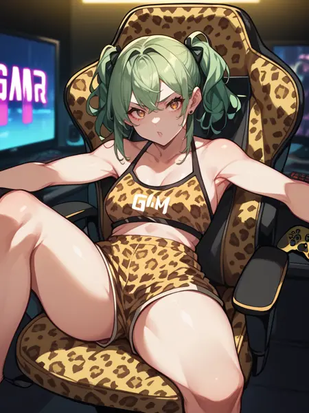 Girls love leopard print