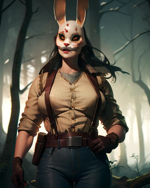 The Huntress - Dead by Daylight  (Mask/Maskless) image by True_Might