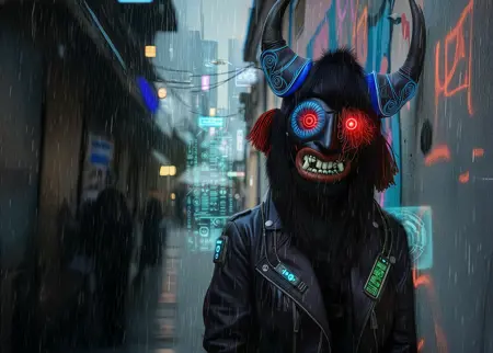 Romanian Traditional Masks Flux