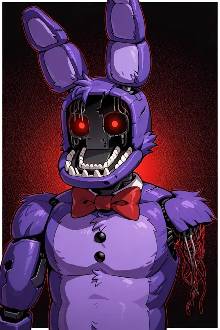 Withered Bonnie (Fnaf/Five Nights at Freddy's)