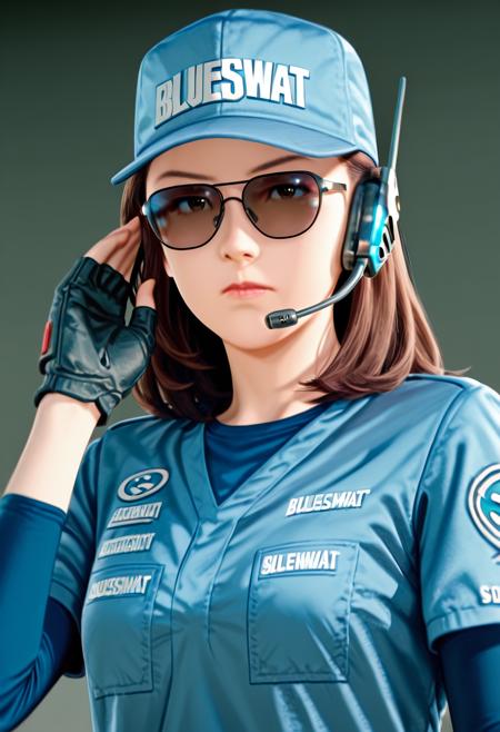 Purple Swat/Sarah - Blue Swat (ブルースワット) V1