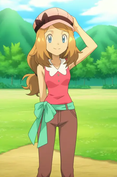 Serena | Serena's 2 outfits from the movie Pokémon the Movie: Diancie and the Cocoon of Destruction | Pokemon