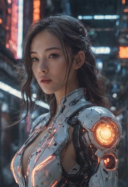 cybernized girl with cyberpunk prosthetics, in Chinese dress, long hair, Spaceship inside, futuristic style, Sci-fi, hyper detailed, laser in center, laser from the sky, energy clots, photorealism, hyper realism, acceleration, light flash, speed, painting, 8K, HD, super resolution, Cinematic, Long Exposure, 8K, HD, Super-Resolution, Laser
Wide range of colors., Dramatic,Dynamic,Cinematic,Sharp details
Insane quality. Insane resolution. Insane details. Masterpiece. 32k resolution.
<lora:add-detail-xl:0.95> <lora:dvr-lnds-sdxl:0.3> dvr-lnds-sdxl <lora:MJ52:0.25> <lora:ral-apoctvisn-sdxl:0.3> ral-apoctvisn <lora:zavy-cntrst-sdxl:0.35> dark, chiaroscuro, low-key <lora:zavy-rmlght-sdxl:0.41> zavy-rmlght <lora:SDXLFaeTastic2400:0.225>