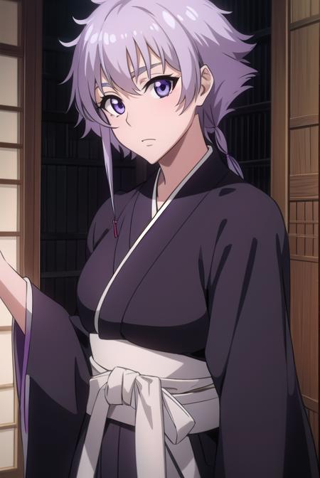 isanekotetsu, <lyco:isanekotetsuv2-lyco-nochekaiser:1>,
isane kotetsu, short hair, braid, purple hair, (purple eyes:1.1), hair braid,
BREAK long sleeves, japanese clothes, kimono, haori, black kimono, hakama, black hakama,
BREAK indoors,
BREAK looking at viewer,
BREAK <lyco:GoodHands-beta2:1>, (masterpiece:1.2), best quality, high resolution, unity 8k wallpaper, (illustration:0.8), (beautiful detailed eyes:1.6), extremely detailed face, perfect lighting, extremely detailed CG, (perfect hands, perfect anatomy),