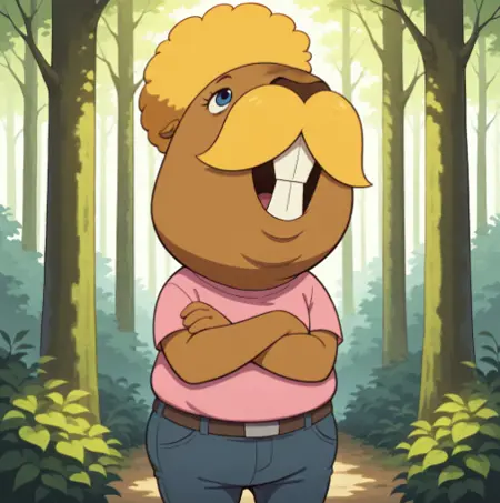 Todd Capybara (Rise of the TMNT) (Illustrious)