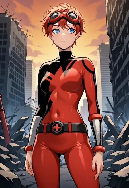 [IL] Adult Julie Power and Katie Power (Power Pack, Earth-68326)