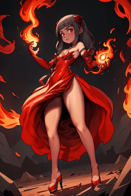 【Character/Clothes】Brigid - Rose Gown- Destiny Child