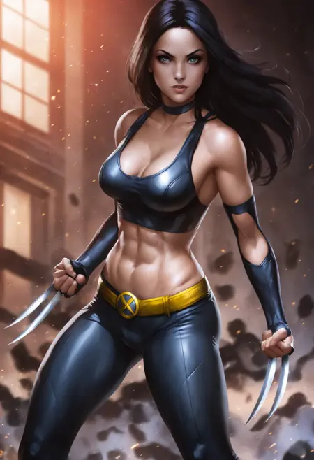 Laura Kinney (X-23 / Wolverine) SDXL
