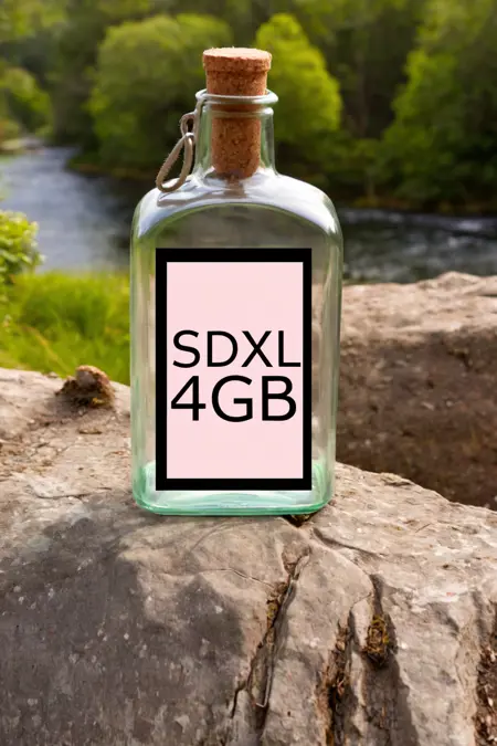 SDXL 4GB/2GB (Improved FP8 & GGUF)