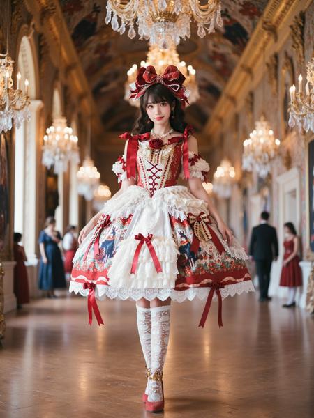 [Flux.1 D][Realistic] Lo Dress Collection | 洛丽塔裙子集合 Style 7