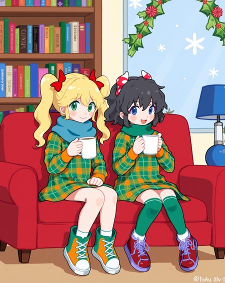 Cute Flat Anime Style Flux v1.0