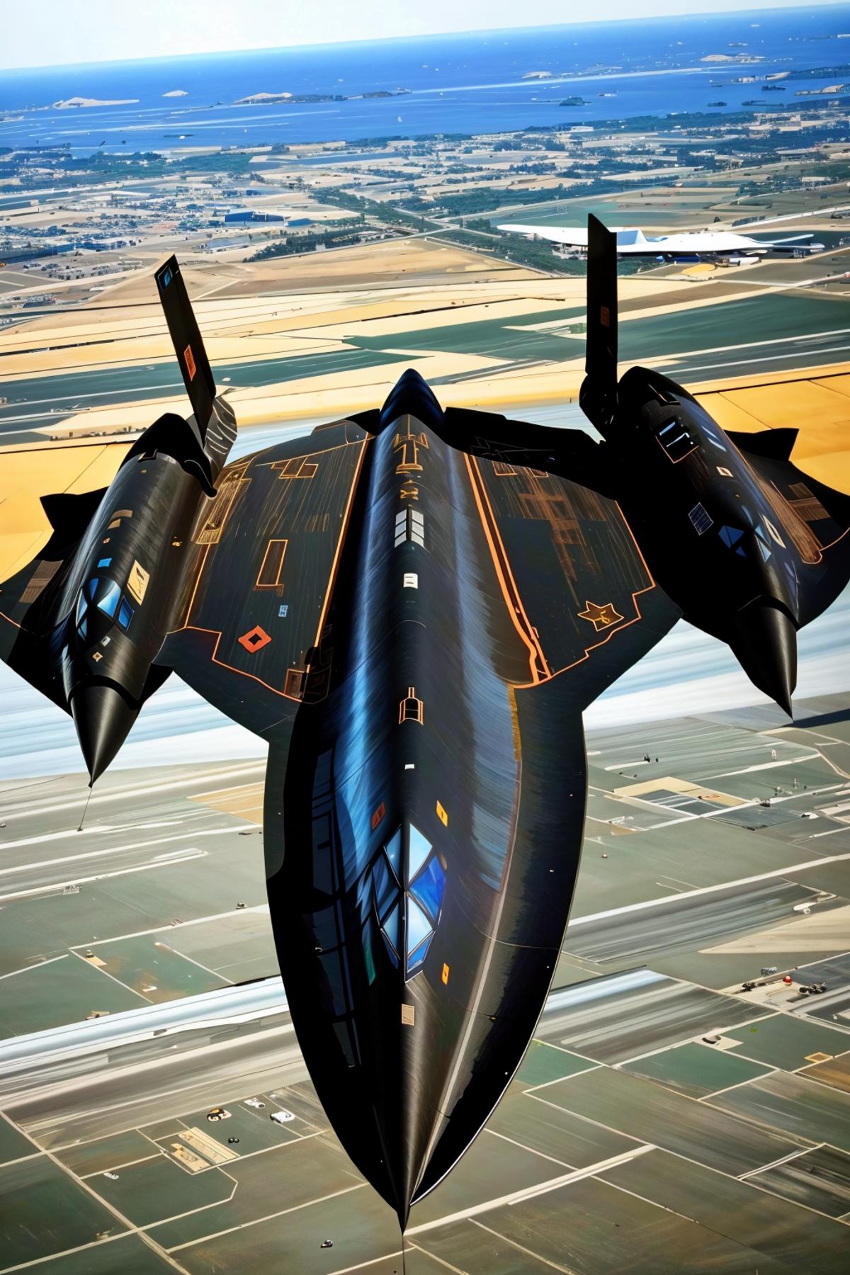 Lockheed sr-71 Blackbird Concept image by DeViLDoNia