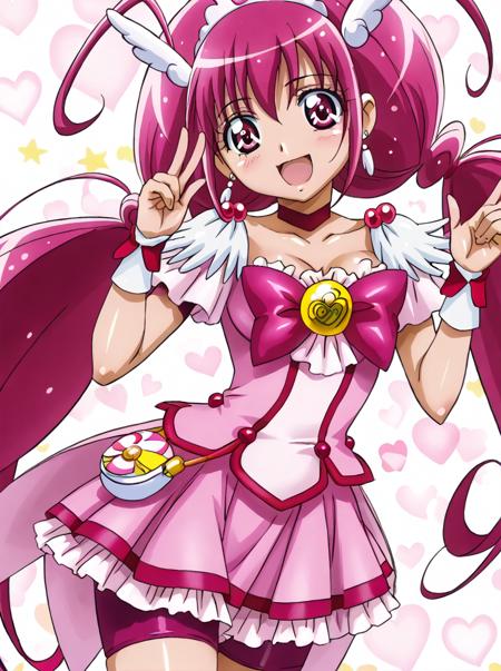 Cure Happy & All in one [Smile Precure] precures