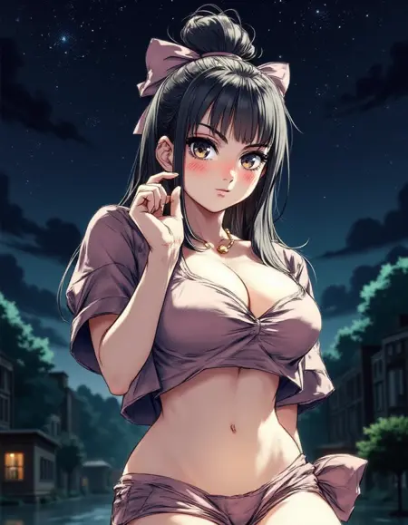 cartoonish style expression