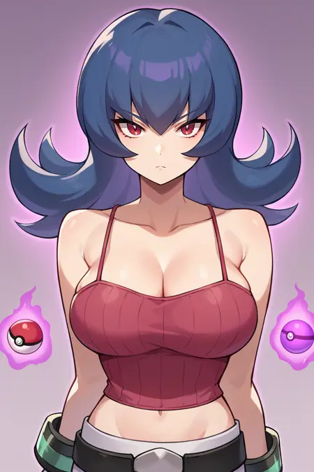 Sabrina/ナツメ (Pokemon) SDXL LoRA | 4 Outfits [Pony Diffusion]