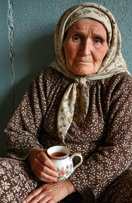 Seasoned Faces - Old Woman SDXL