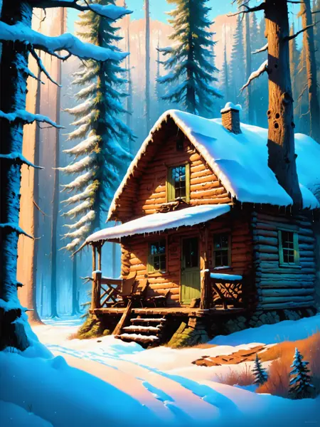 Log Cabin Pony (Buildings: PDXL)