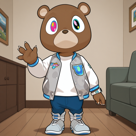 Dropout Bear (College Dropout Trilogy) (Illustrious) Illustrious - V1