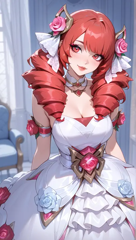 Gwen/(crystal rose red)