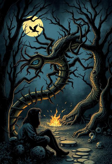 ’Twas brillig, and the slithy toves
Did gyre and gimble in the wabe:
All mimsy were the borogoves,
And the mome raths outgrabe.
‘Beware the Jabberwock, my son!
The jaws that bite, the claws that catch!
Beware the Jubjub bird, and shun
The frumious Bandersnatch!