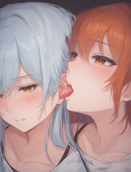 ear licking ear licking