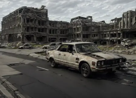 XSArchi_135Ruins scene废墟场景