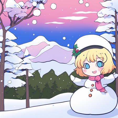 anime screencap, glint, drawing, best quality, smiling, a full body of a girl, snow valley, field, frozen trees, mountains, snowman, big eyes, 2d, cute,
anime girl, waifu, cel shading, magical girl, vivid colors, (outline:1.1), manga anime artstyle, masterpiece, offical wallpaper, glint
<lora:chahan_sdxl_v1:1>