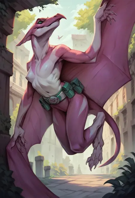 Pink Mutant Power Ranger (MMPR/TMNT II)