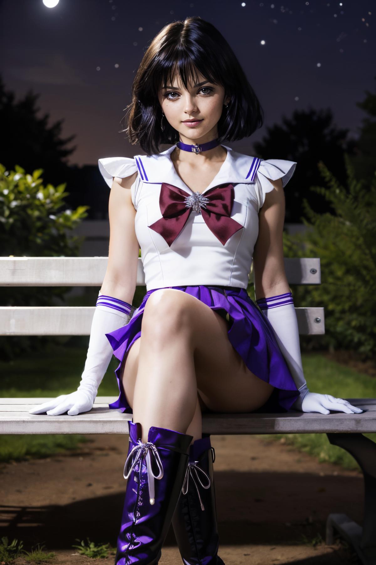 Sailor Saturn / Hotaru Tomoe (Sailor Moon) - Lora image by wikkitikki