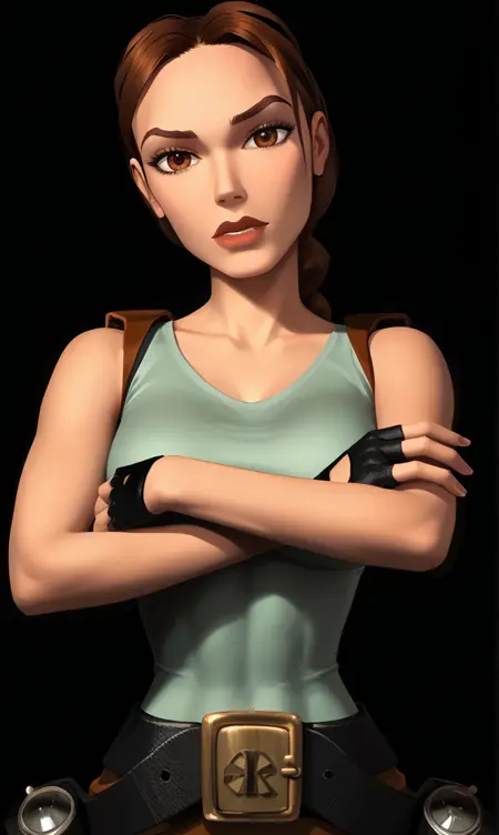 Lara Croft (Tomb Raider by Core Design 1996-1999 series), LoRA, PonyXL