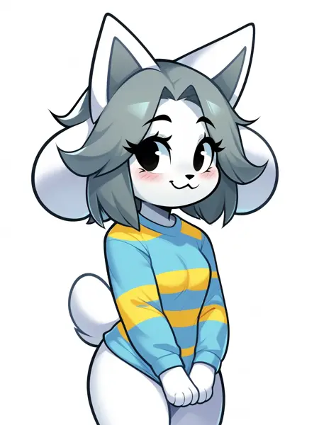 [Tobyfox (Undertale)] Temmie Character PonyXL