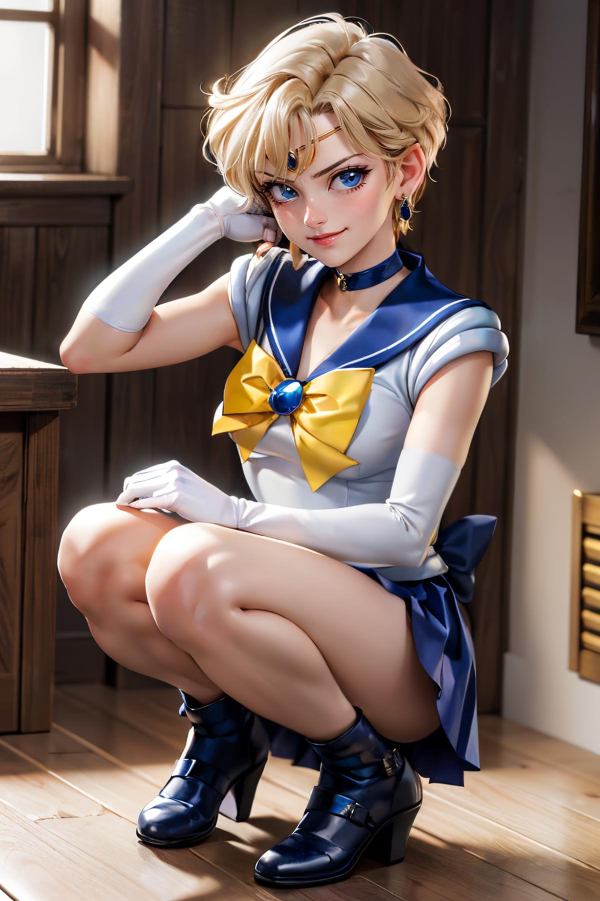 Sailor Uranus / Haruka Tenoh (Sailor Moon) - Lora image by wikkitikki