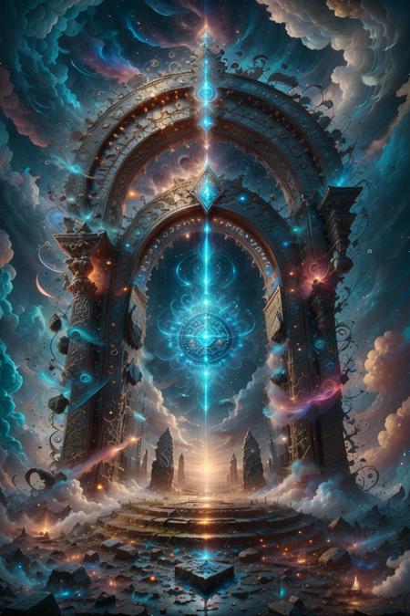 🌟⚛️Light Rune Gate🌟⚛️ Lora lightrunegate-v1.0