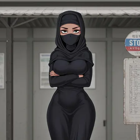 Female Nun and Muslim Woman - Shadman
