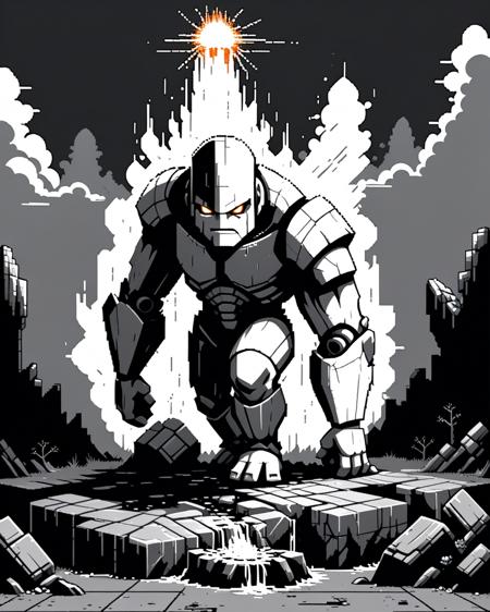 DP Flat Pixel Art FLUX & SDXL SDXL
