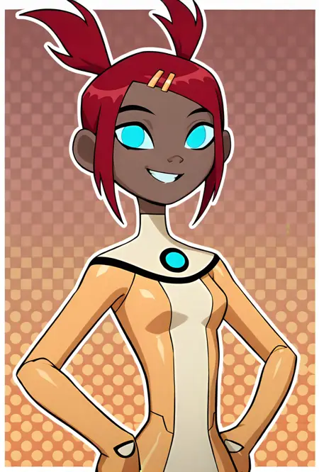 Grown up Sari Sumdac -- Transformers Animated