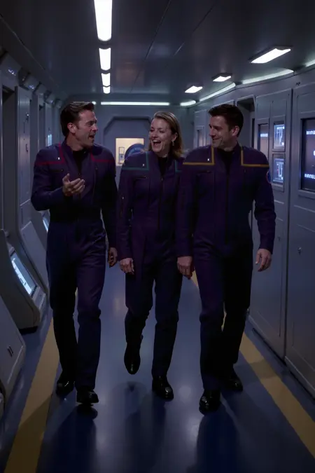 Star Trek Enterprise uniforms (flux and IL)
