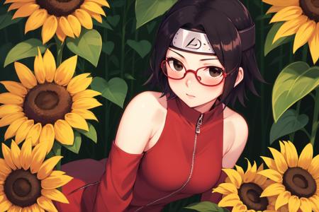 Sarada Uchiha fan art