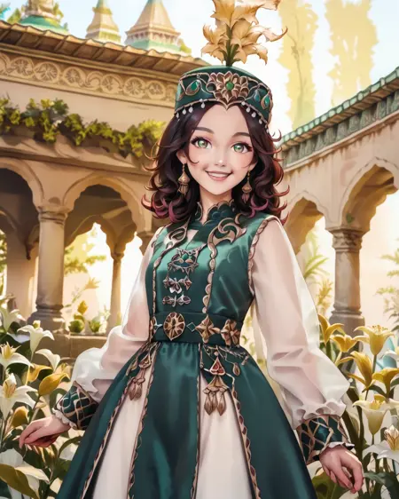 KazakhFashion XL (Pony) - Kazakhstani Traditional Wear