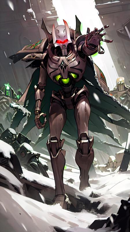 Necrons [Warhammer 40k] LoRA SD1.5 & SDXL1.0 sd1.5_v2