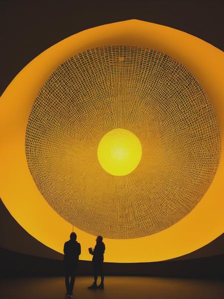 <lyco:OlafurEliasson:1.0> art inspired by Olafur Eliasson