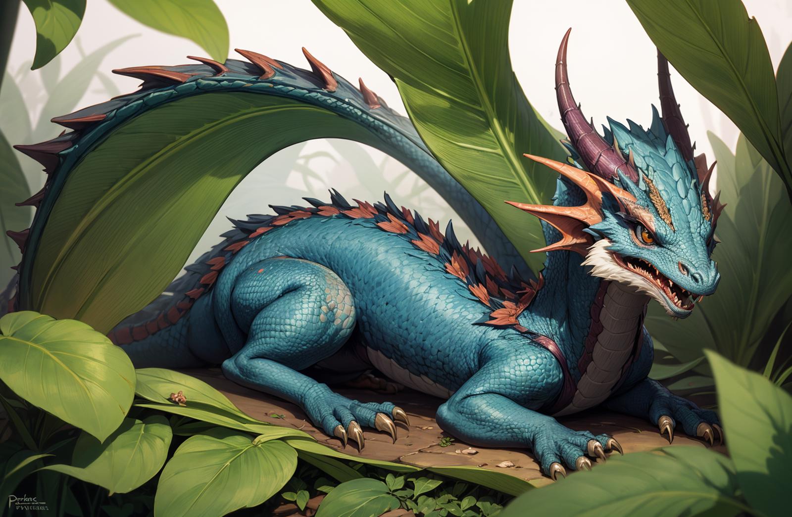 Dragon - embedding image by balbrig