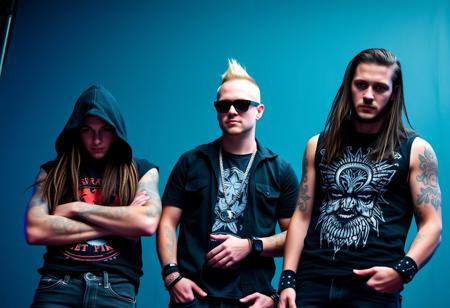 nu-metal band, handsome young members