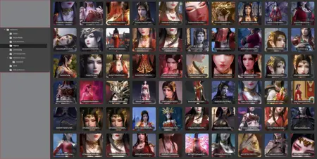 Image Dataset for Medusa/Meidusha/Cailin (Battle Through the Heavens)